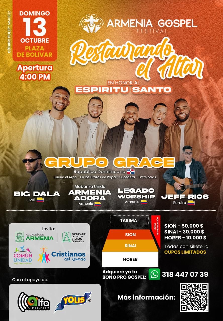 Armenia Gospel – Grupo Grace, Big Dala, Armenia  Adora, Legado Worship, Jeff Rios